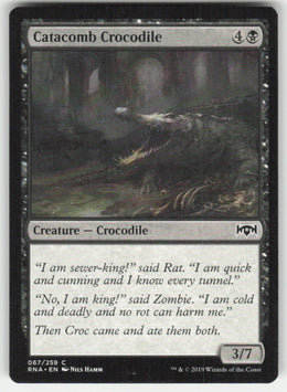 Catacomb Crocodile #67/259 Ravnica Allegiance MTG Non-Foil English