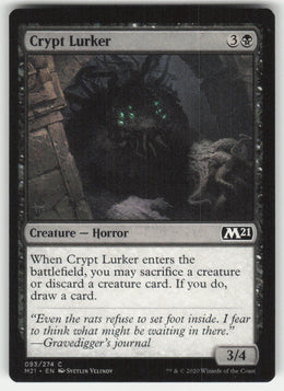 Crypt Lurker #93/274 Core Set 2021 MTG Non-Foil English