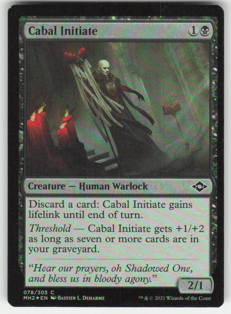 Cabal Initiate #78/303 Non-Foil