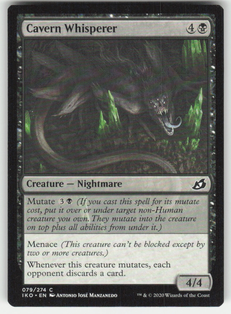 Cavern Whisperer #79/274 Ikoria: Lair of Behemoths MTG Non-Foil English