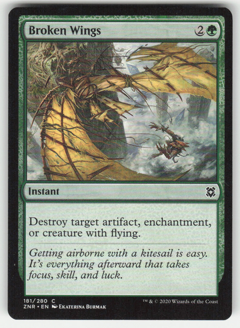 Broken Wings #181/280 Zendikar Rising MTG Non-Foil English