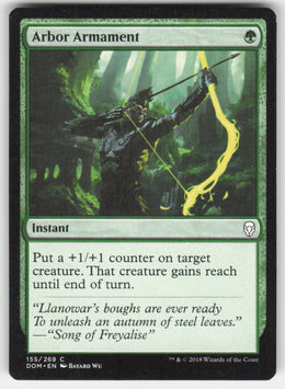 Arbor Armament #155/269 Dominaria MTG Non-Foil English
