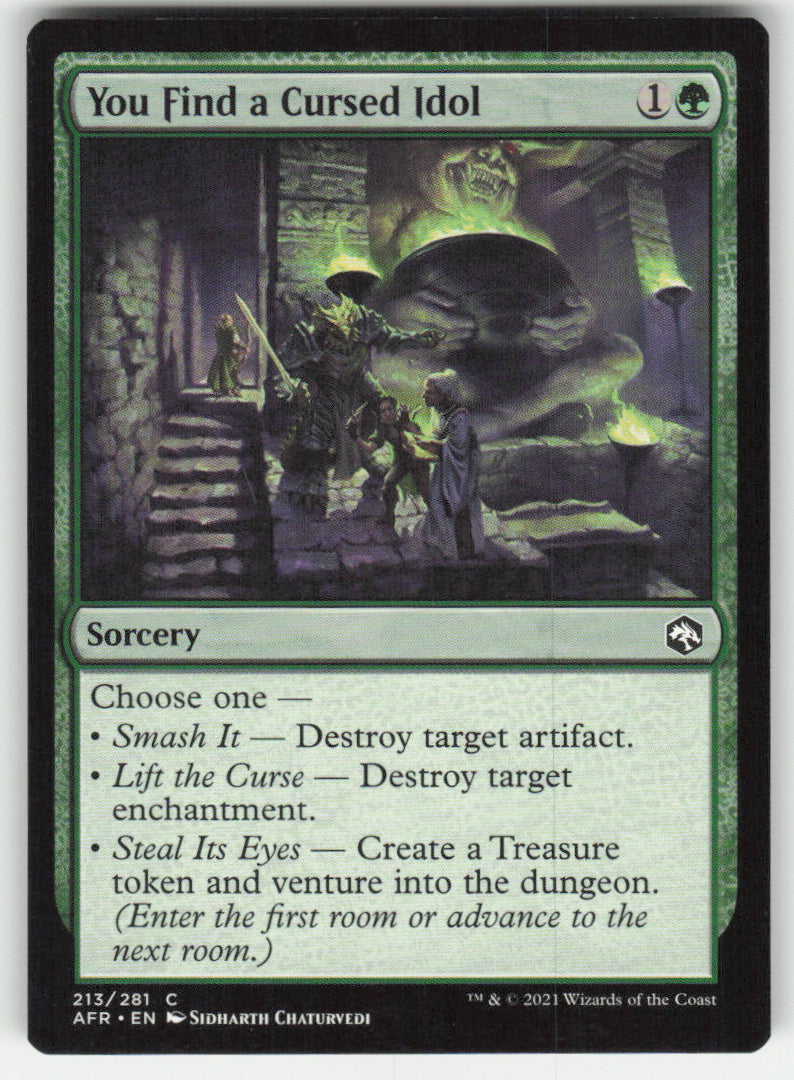 You Find a Cursed Idol #213/281 Non-Foil