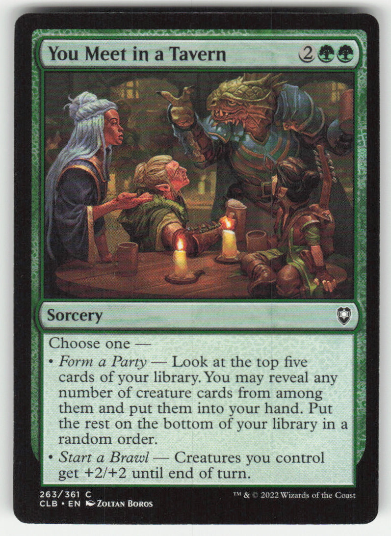 You Meet in a Tavern #263/361 Non-Foil