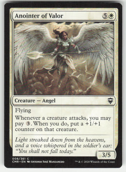 Anointer of Valor #8/361 Commander Legends MTG Non-Foil English