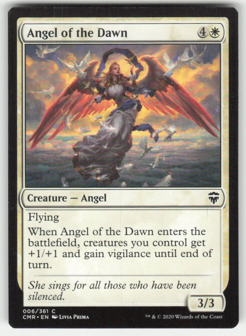 Angel of the Dawn #6/361 Commander Legends MTG Non-Foil English