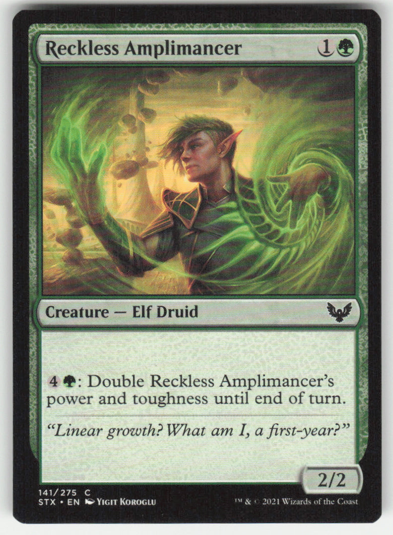 Reckless Amplimancer #141/275 Non-Foil