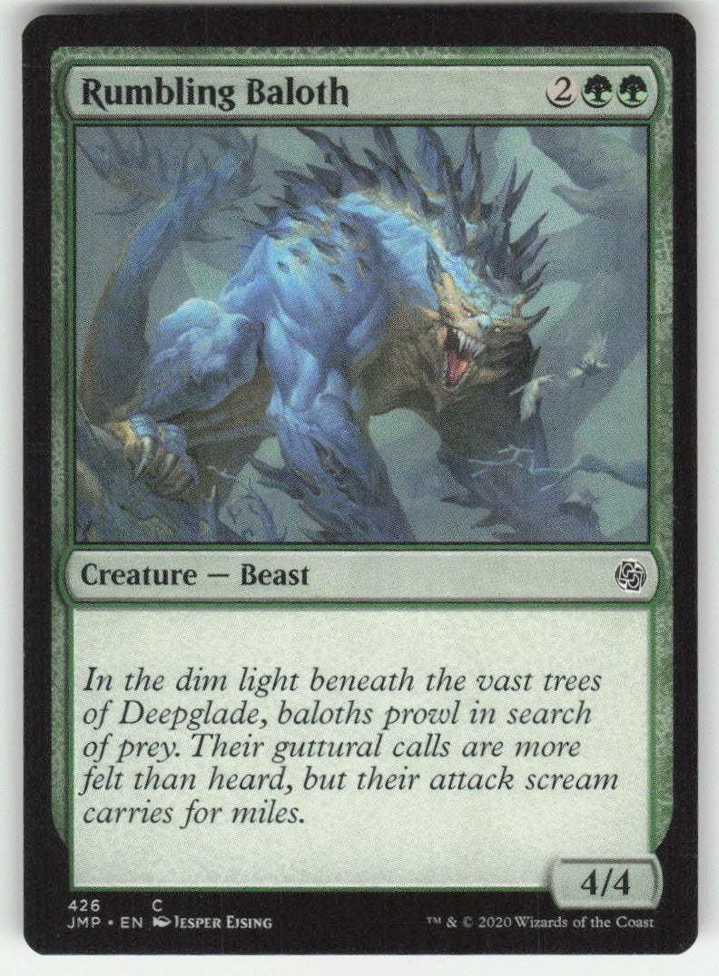 Rumbling Baloth #426 Jumpstart MTG Non-Foil English