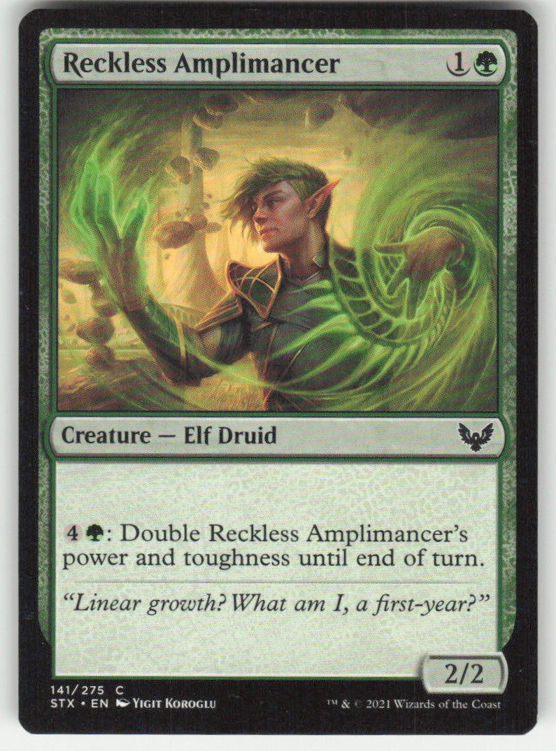 Reckless Amplimancer #141/275 Non-Foil