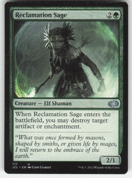 Reclamation Sage #717 Jumpstart 2022 MTG Non-Foil English