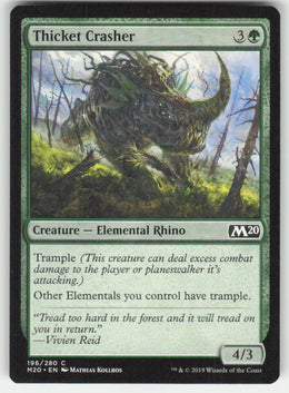 Thicket Crasher #196/280 Core Set 2020 MTG Non-Foil English