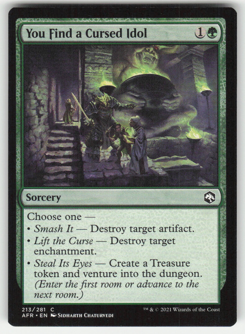 You Find a Cursed Idol #213/281 Non-Foil