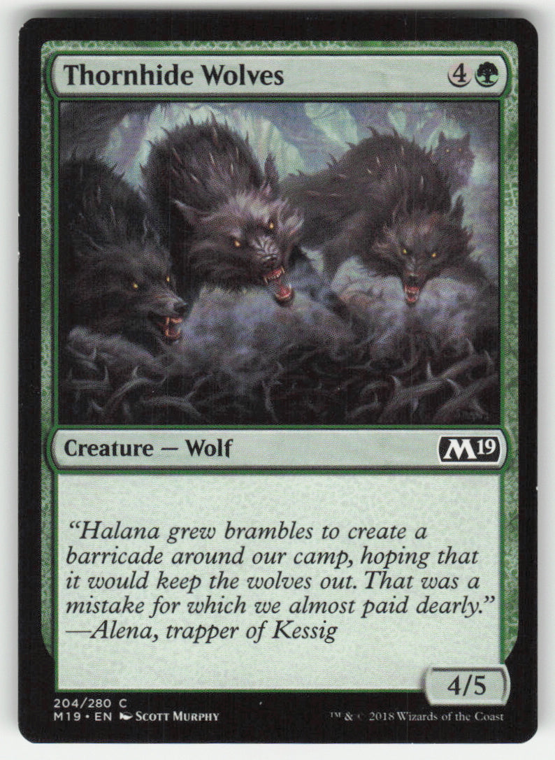 Thornhide Wolves #204/280 Non-Foil