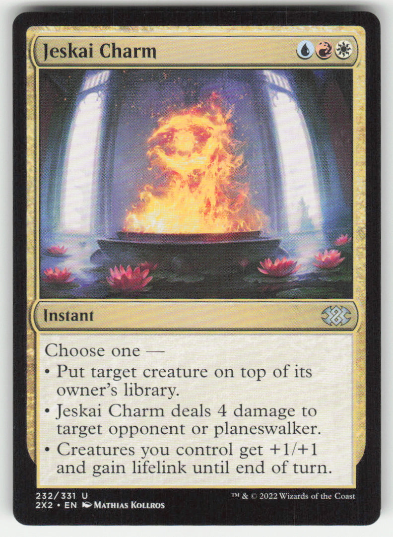 Jeskai Charm #232/331 Double Masters 2022 MTG Non-Foil English