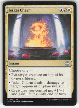 Jeskai Charm #232/331 Double Masters 2022 MTG Non-Foil English