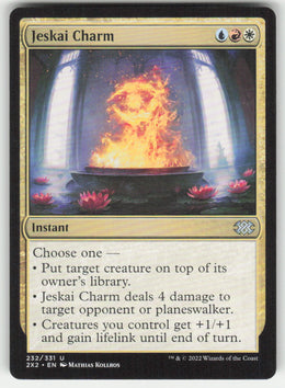 Jeskai Charm #232/331 Double Masters 2022 MTG Non-Foil English