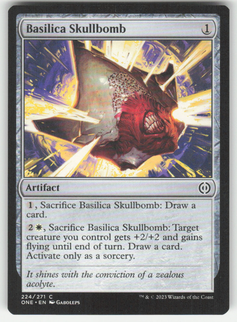 Basilica Skullbomb #224/271 Phyrexia: All Will Be One MTG Non-Foil English