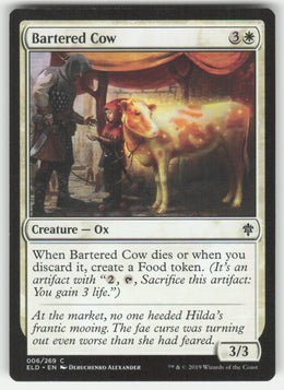 Bartered Cow #6/269 Throne of Eldraine MTG Non-Foil English