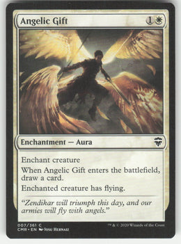 Angelic Gift #7/361 Commander Legends MTG Non-Foil English
