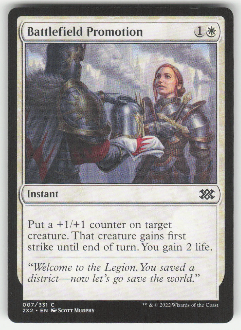 Battlefield Promotion #7/331 Double Masters 2022 MTG Non-Foil English