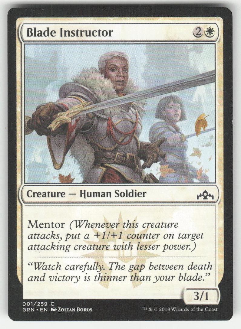 Blade Instructor #1/259 Non-Foil