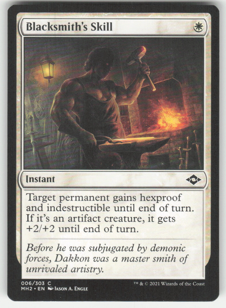 Blacksmith's Skill #6/303 Non-Foil