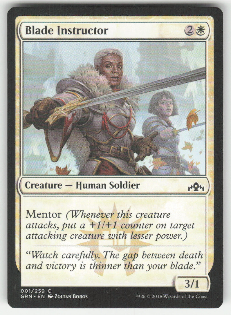 Blade Instructor #1/259 Non-Foil