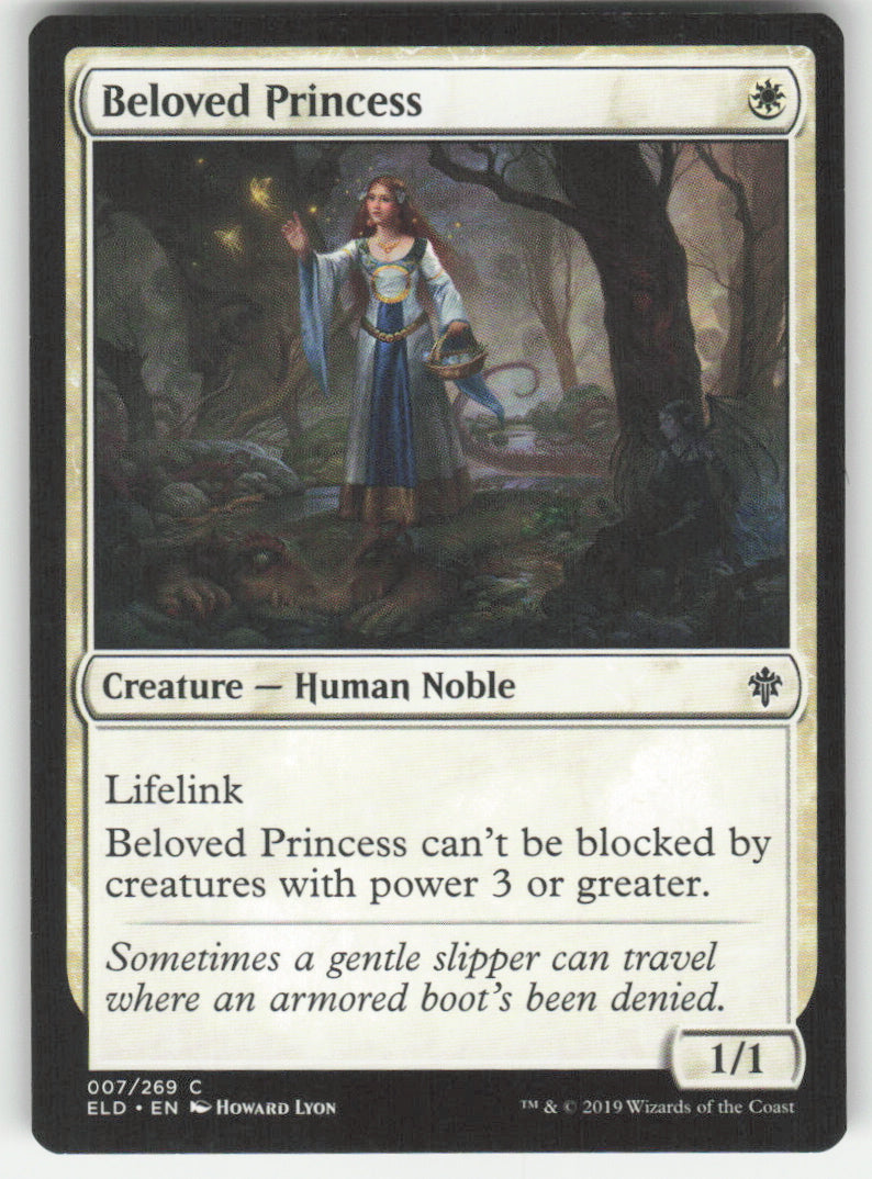 Beloved Princess #7/269 Throne of Eldraine MTG Non-Foil English