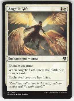 Angelic Gift #7/361 Commander Legends MTG Non-Foil English