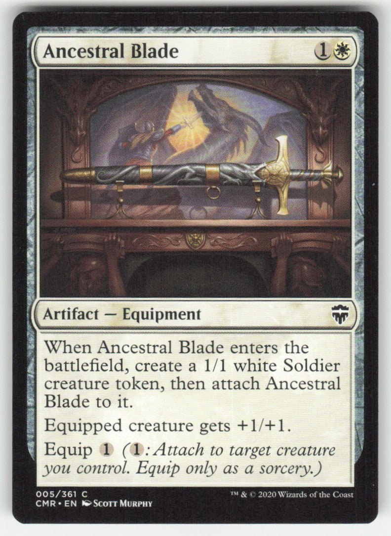 Ancestral Blade #5/361 Commander Legends MTG Non-Foil English