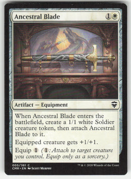 Ancestral Blade #5/361 Commander Legends MTG Non-Foil English