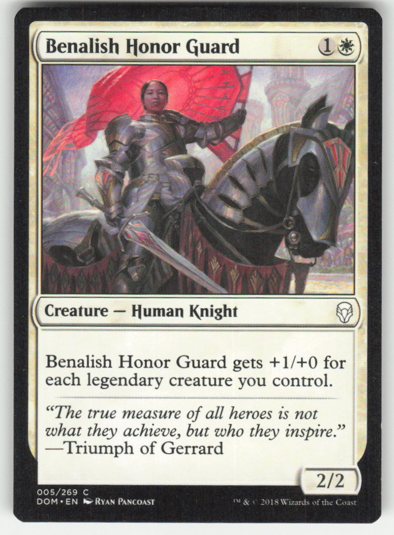 Benalish Honor Guard #5/269 Non-Foil