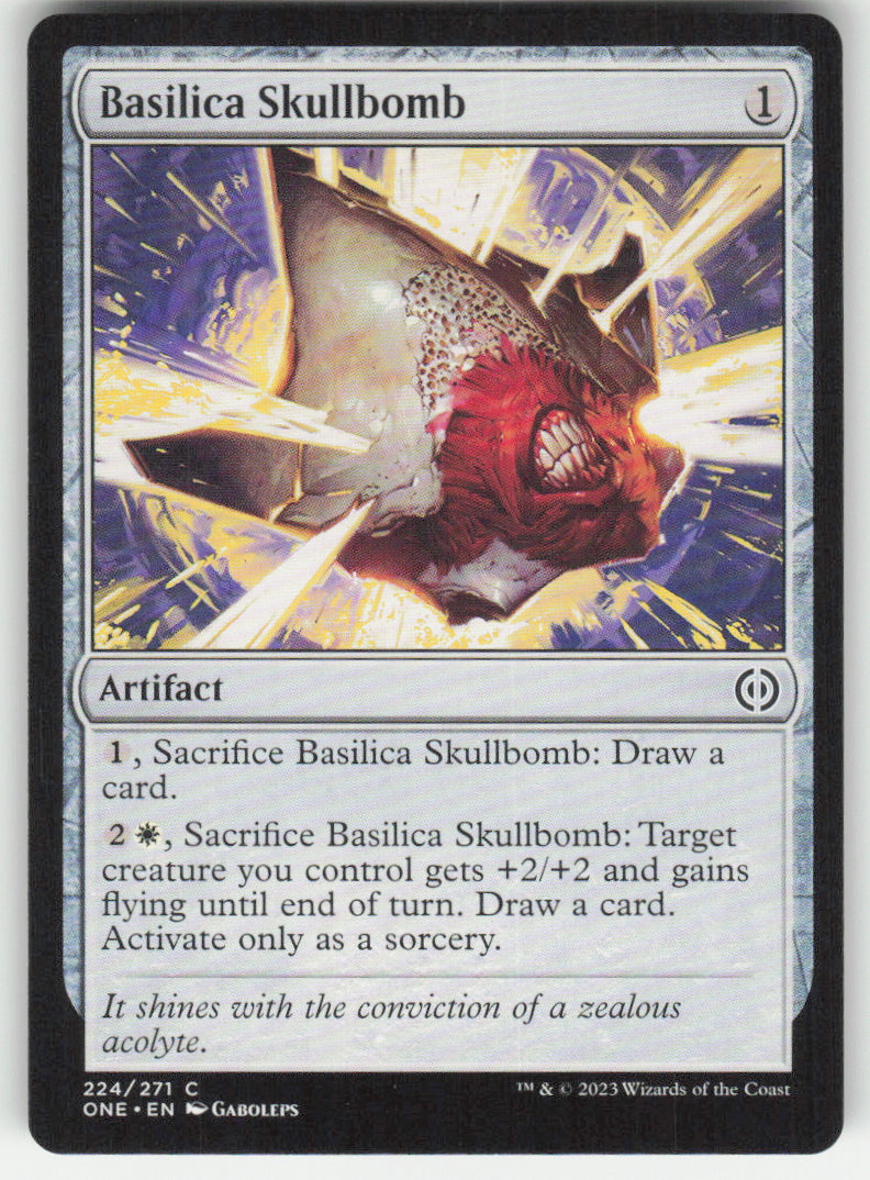 Basilica Skullbomb #224/271 Phyrexia: All Will Be One MTG Non-Foil English