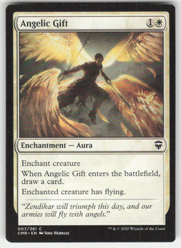 Angelic Gift #7/361 Commander Legends MTG Non-Foil English
