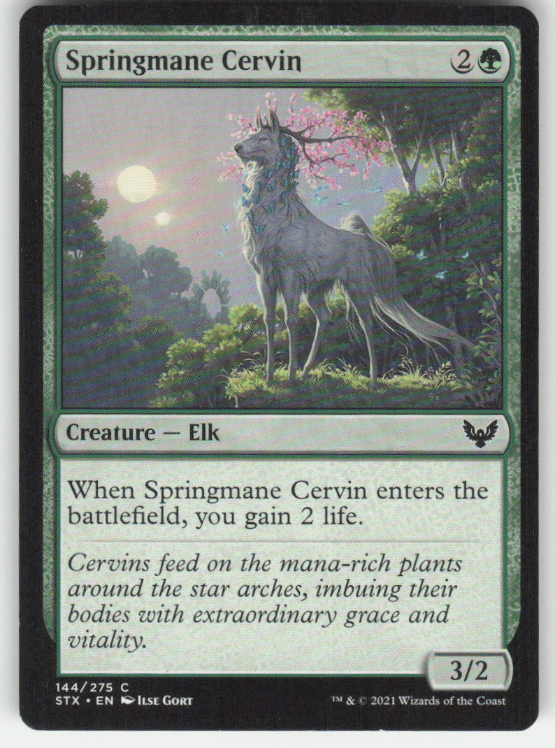 Springmane Cervin #144/275 Non-Foil