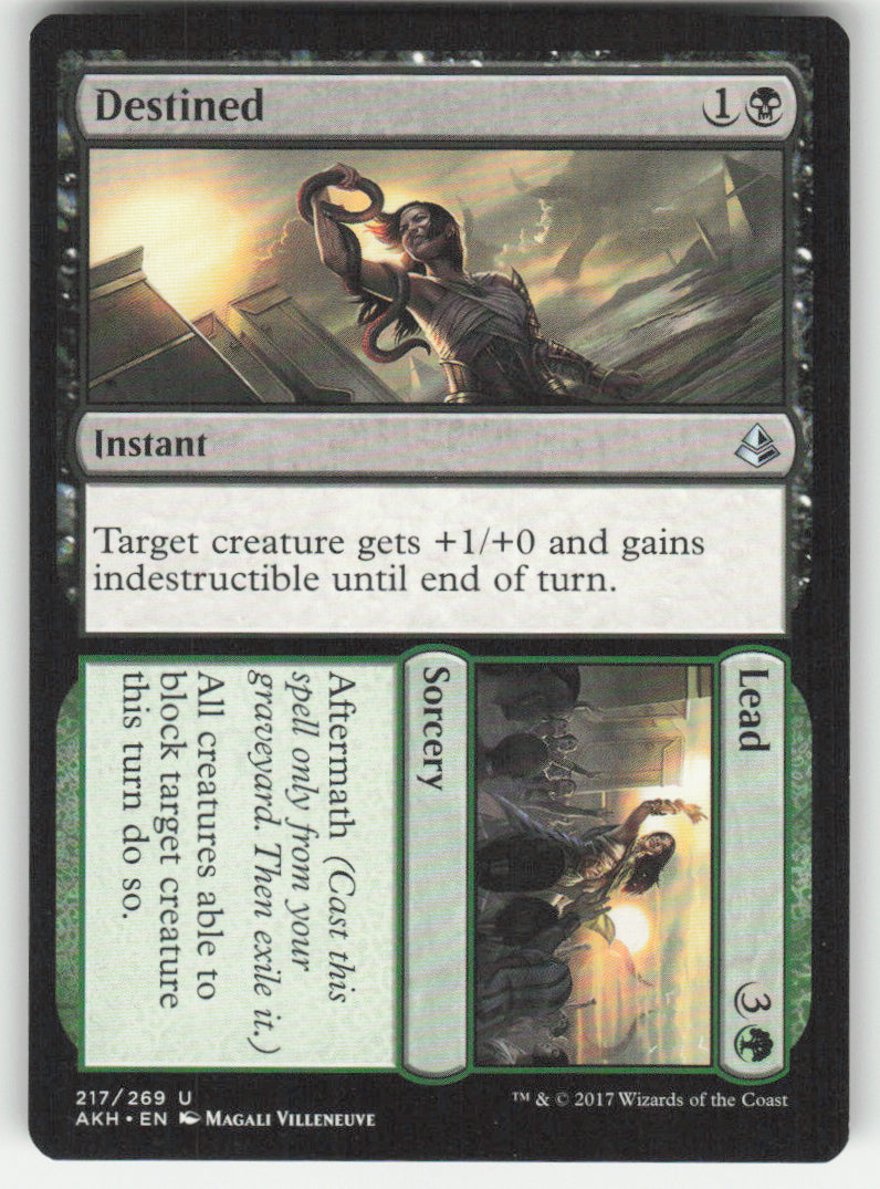 Destined // Lead #217/269 Amonkhet MTG Non-Foil English