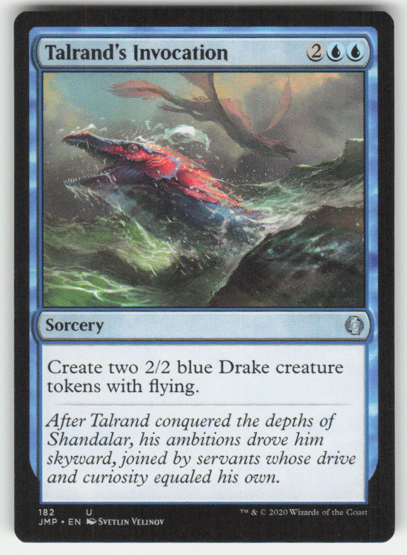 Talrand's Invocation #182 Jumpstart MTG Non-Foil English