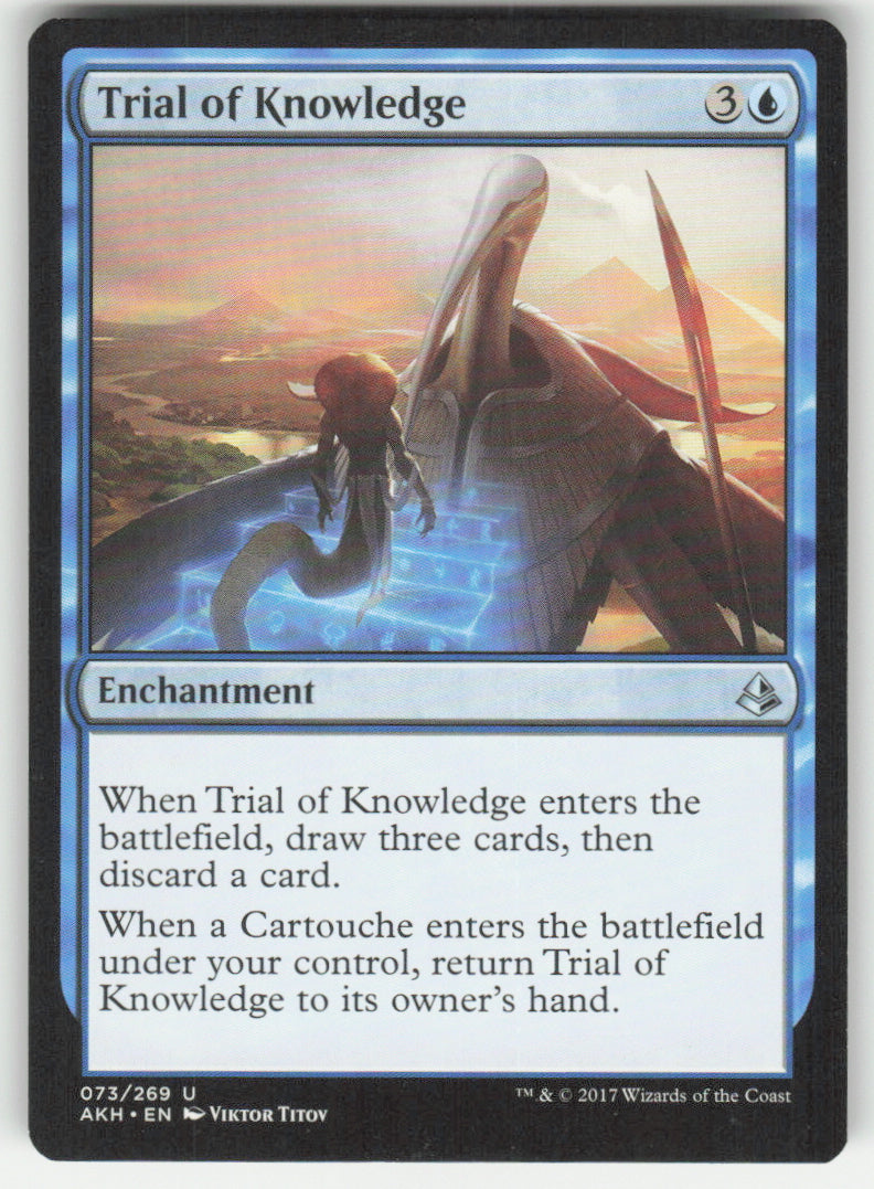 Trial of Knowledge #73/269 Amonkhet MTG Non-Foil English