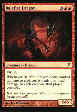 Balefire Dragon #129/264 Innistrad MTG Non-Foil English
