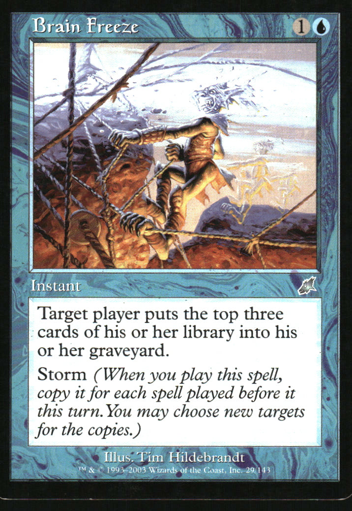 Brain Freeze #29/143 Scourge MTG Non-Foil English