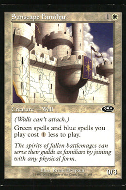 Sunscape Familiar #17/143 Planeshift MTG Non-Foil English