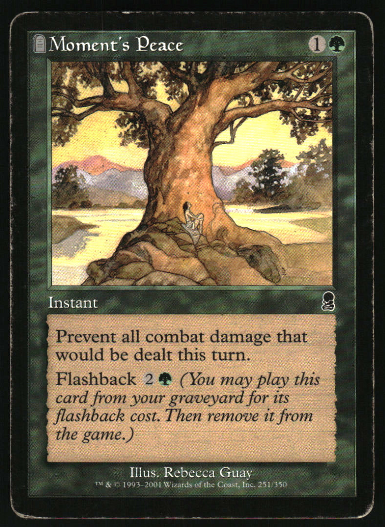 Moment's Peace #251/350 Odyssey MTG Non-Foil English