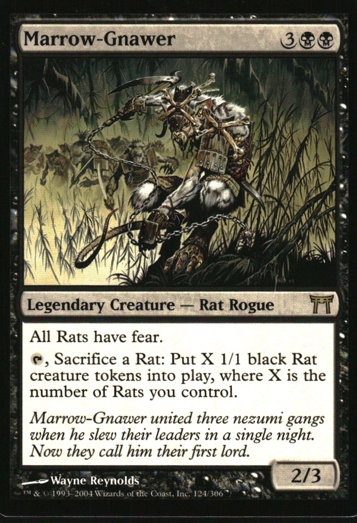 Marrow-Gnawer #124/306 Champions of Kamigawa MTG Non-Foil English