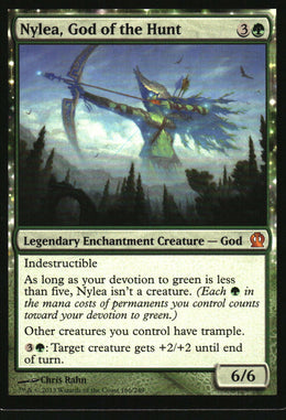 Nylea, God of the Hunt #166/249 Theros MTG Non-Foil English