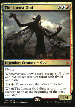 The Locust God #139/199 Hour of Devastation MTG Non-Foil English