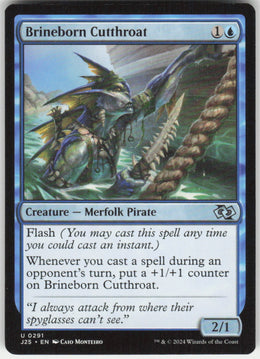 Brineborn Cutthroat #291 Foundations Jumpstart MTG Non-Foil English