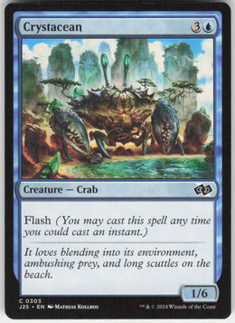 Crystacean #303 Foundations Jumpstart MTG Non-Foil English