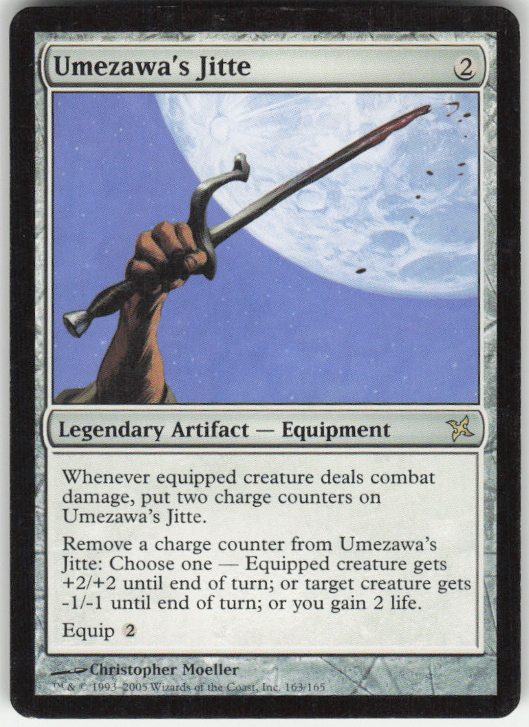 Umezawa's Jitte #163/165 Non-Foil