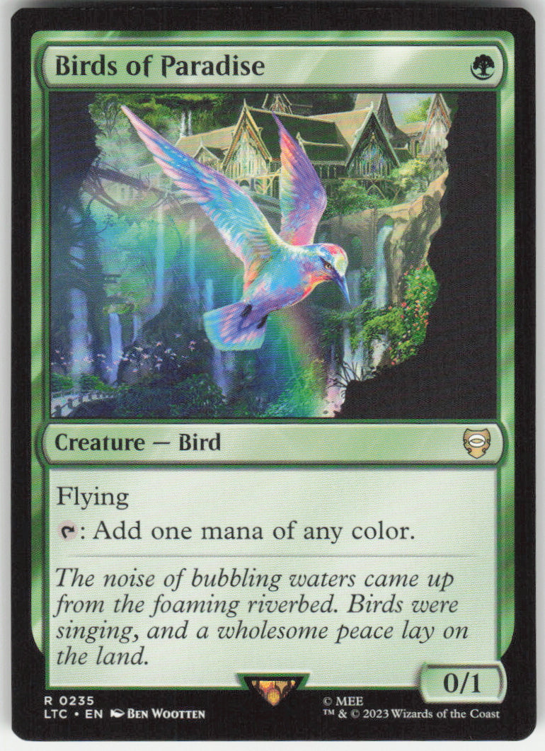 Birds of Paradise #235 Non-Foil