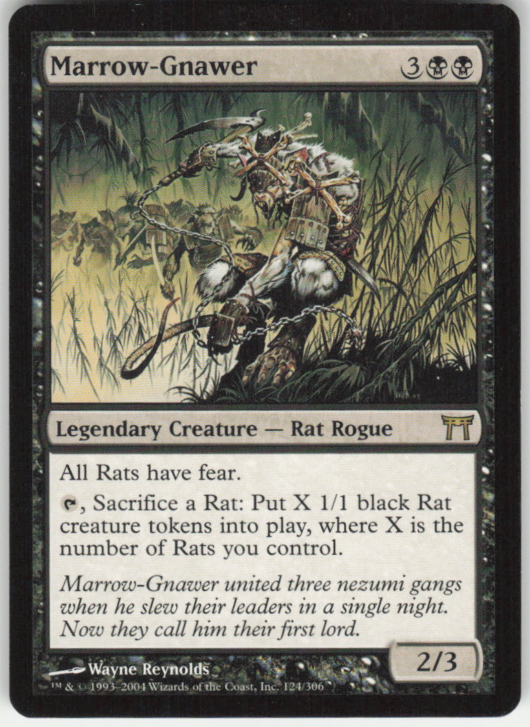 Marrow-Gnawer #124/306 Champions of Kamigawa MTG Non-Foil English